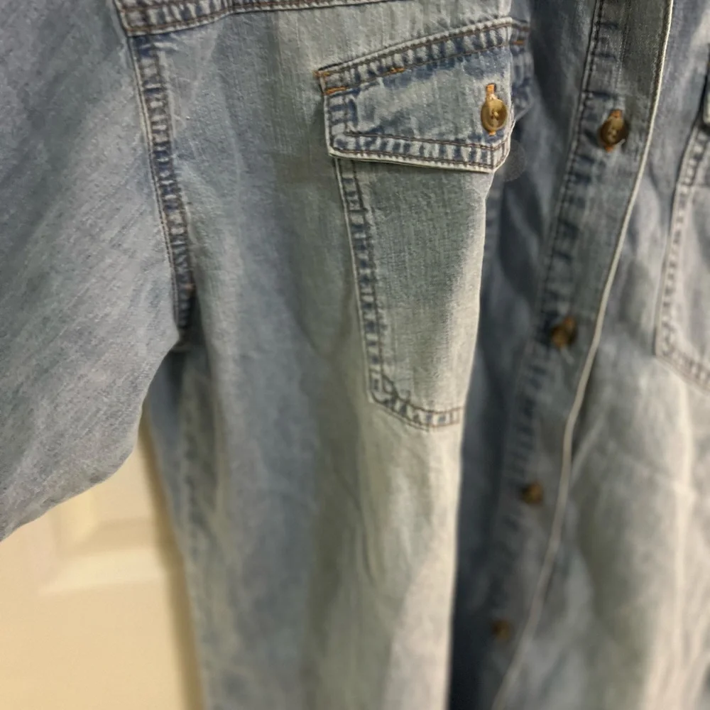 Sofia Jeans Women's Sofia Oversized Boyfriend Shirt with Long Sleeves, Sz LG NWT - Picture 9 of 10